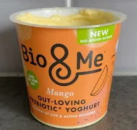 Mango prebiotic yoghurt