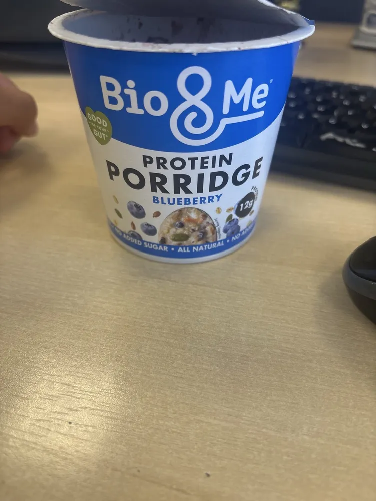Protein Porridge Blueberry