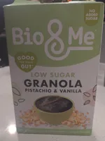 Low sugar granola pistachio and vanilla