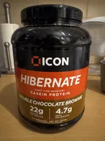 Hibernate Night Time Recovery Casein Protein, Double Chocolate Brownie