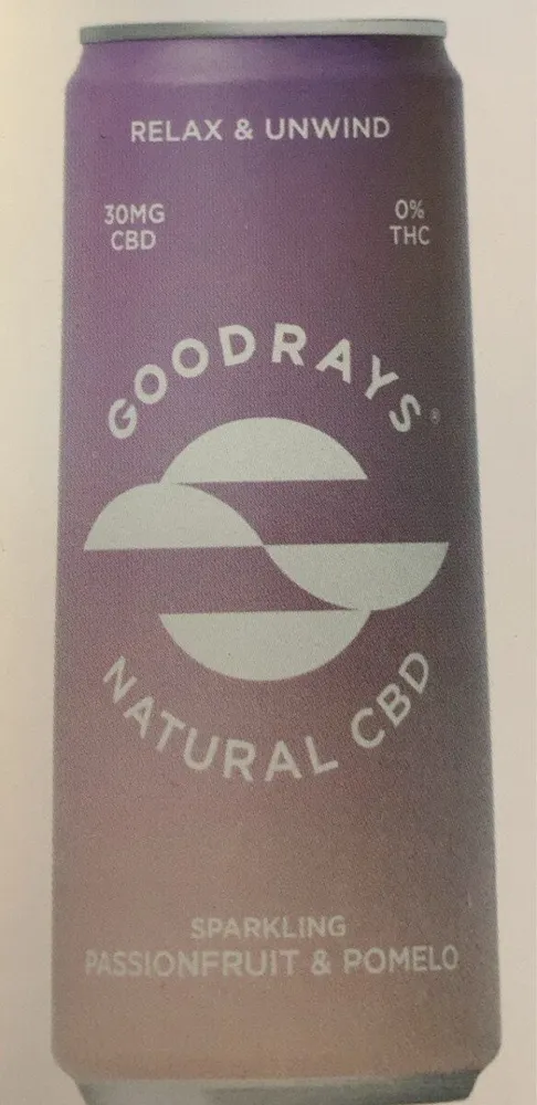 Goodrays natural CBD relax and unwind