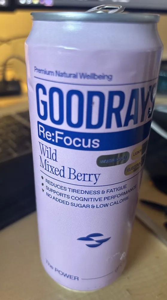 Re:Focus Wild Berry Sparkling Drink