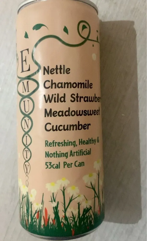 Nettle Chamomile Wild Strawberry Meadowsweet Cucumber
