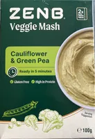 veggie mash cauliflower and green pea