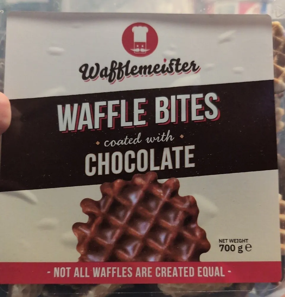 Waffle Bites With Chocolate
