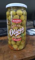 Green Olives Pimiento