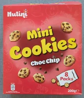 Mini cookies choc chip