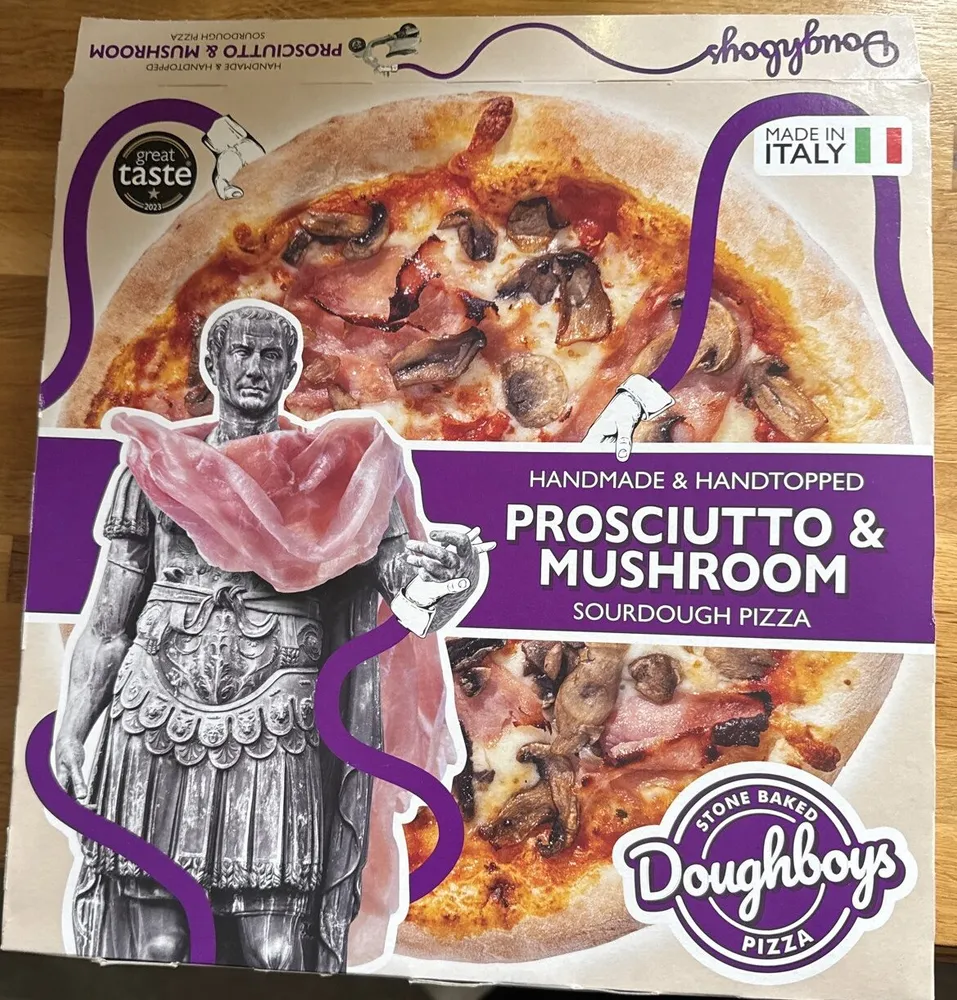 Prosciutto &Mushroom Pizza