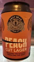 Drop Bear Beer - Peach Cut Lager 0.5%