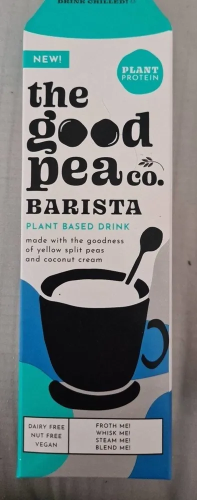 Good Pea Co Barista Plant Milk