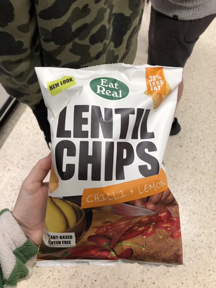 Chilli Lemon Lentil Chips