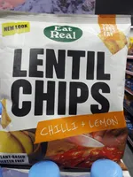 LENTIL CHIPS with punchy CHILLI and lively LEMON