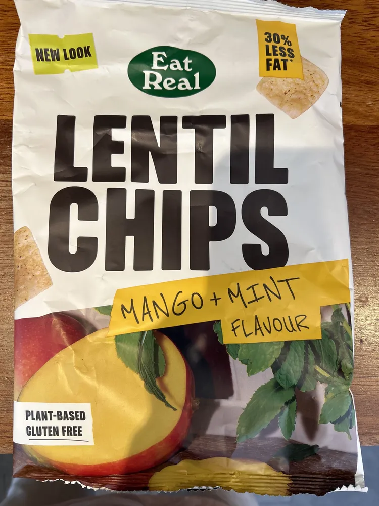 Mango& Mint Lentil Chips