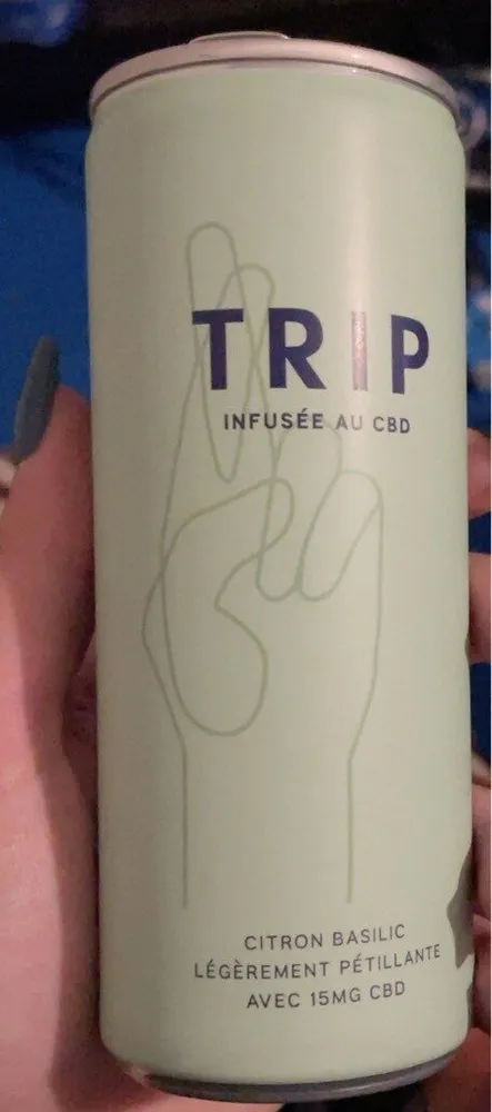 Boisson infusée au CBD