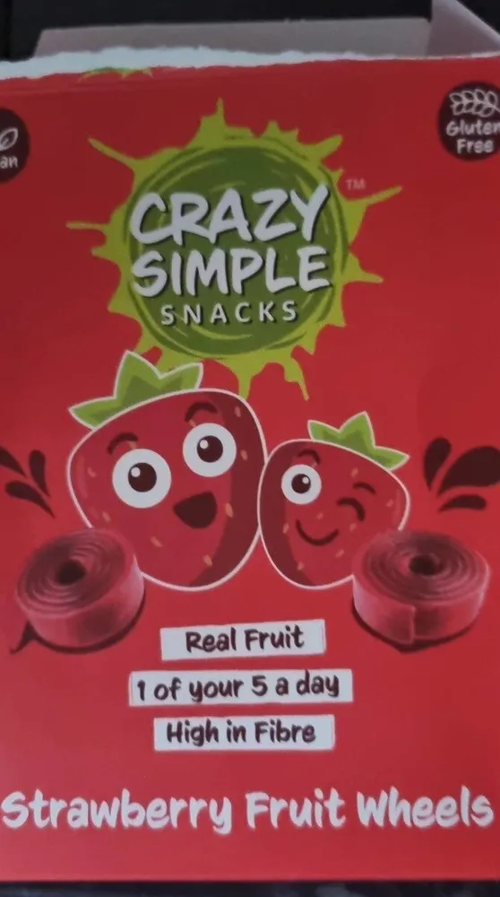 Strawberry fruit wheels