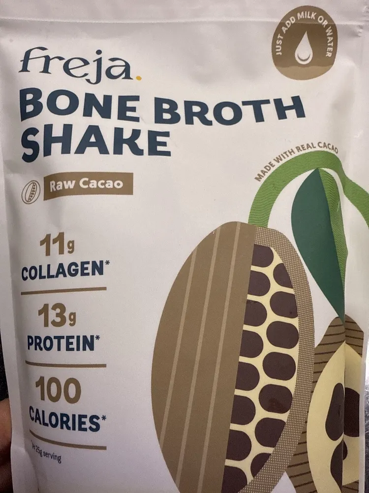 Bone Broth Shake (Raw Cacao)