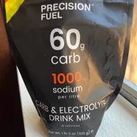 Precision Fuel 60g carb - 1000mg  sodium