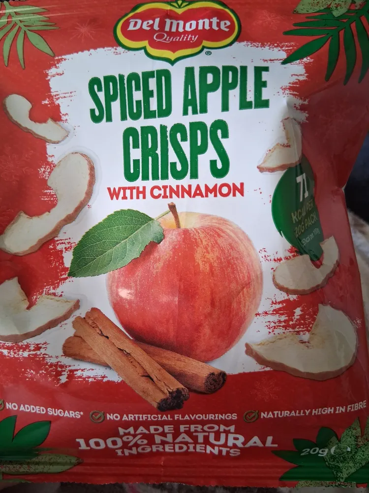 Spiced Apple Crisps with Cinnamon