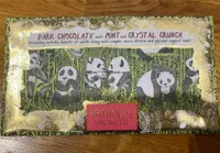 Dark Chocolate with Mint and Crystal Crunch