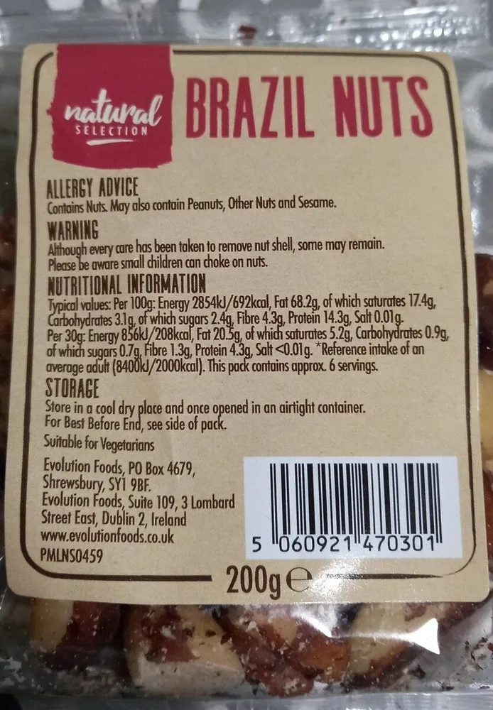 Brazil nuts