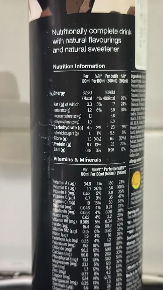 huel black chocolate