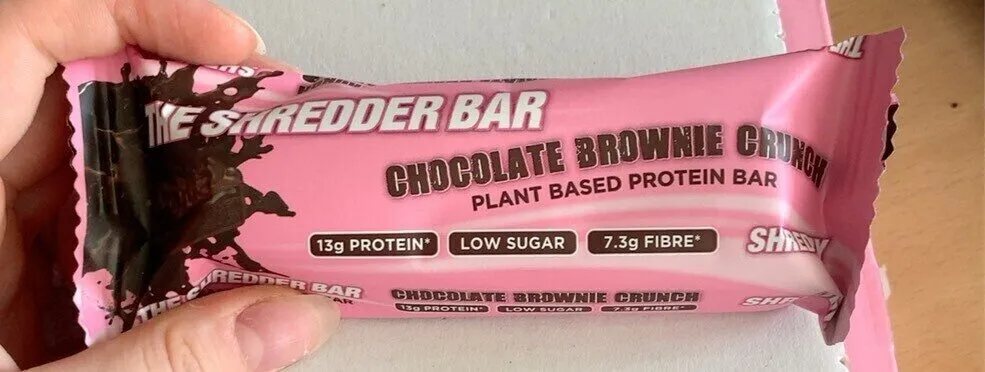 Shreddy bar chocolate brownie crunch