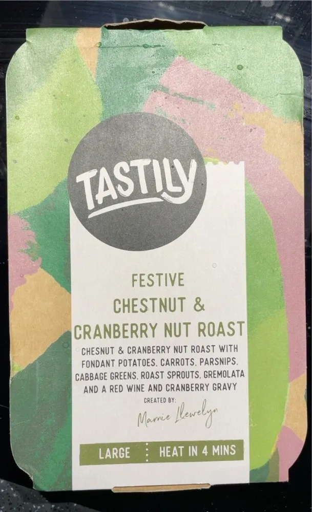 Festive chestnut & cranberry nut roast