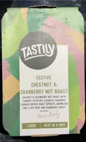Festive chestnut & cranberry nut roast