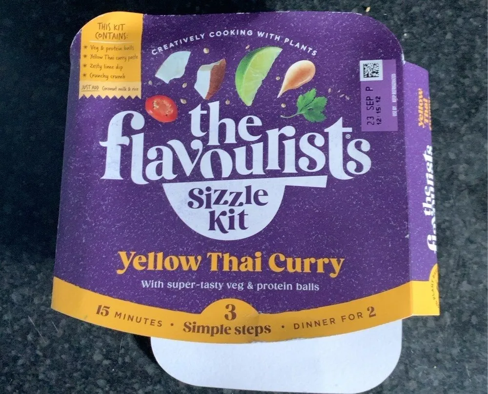 Yellow thai curry