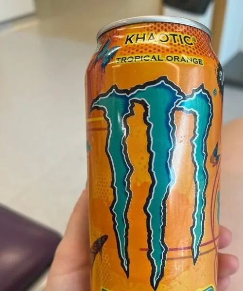 Monster KHAOTIC tropical orange