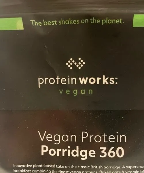Vegan Protein Porridge Apfel-Zimt