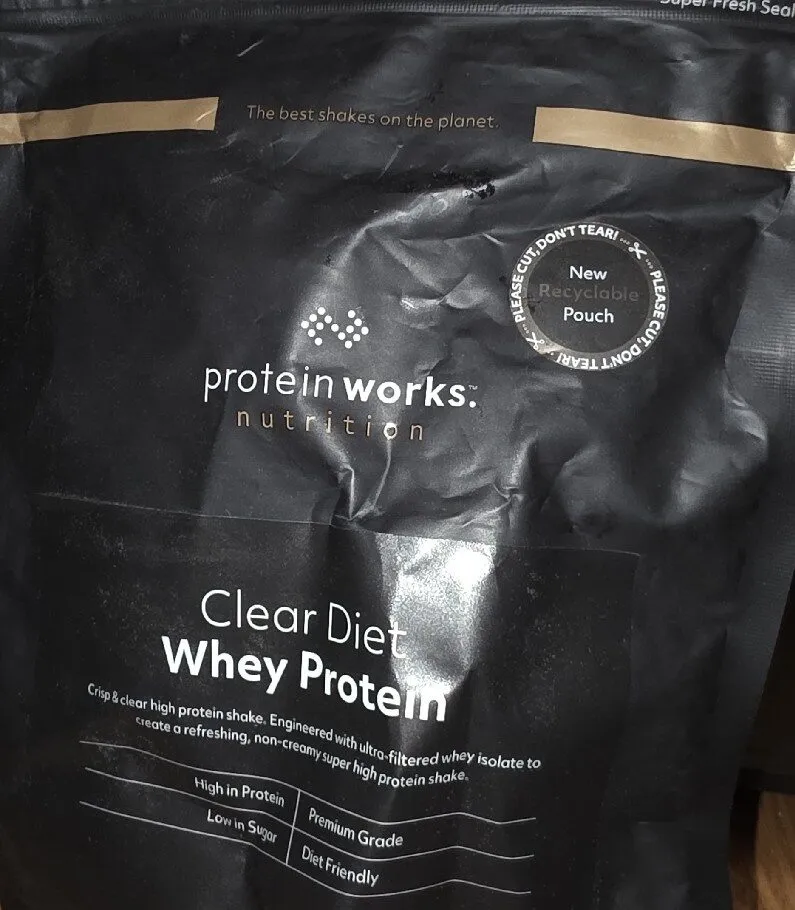Clear diet whey peach tea