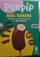 Real Banana Dipped In Chocolate