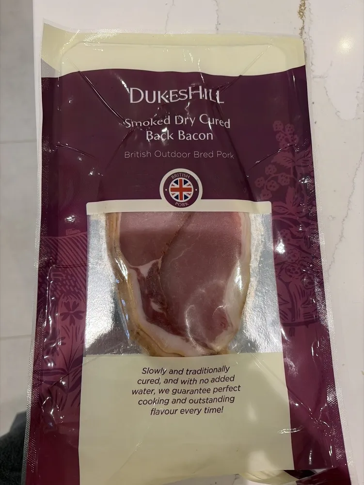 Smoked Dry Cured Back Bacon
