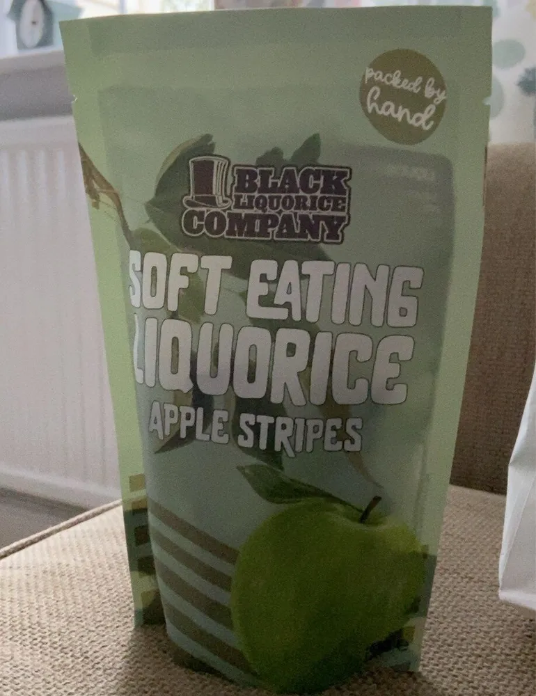 Apple Stipes Soft Eating Liquorice