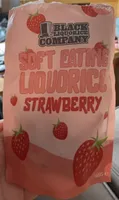 Soft eating liquorice strawberry