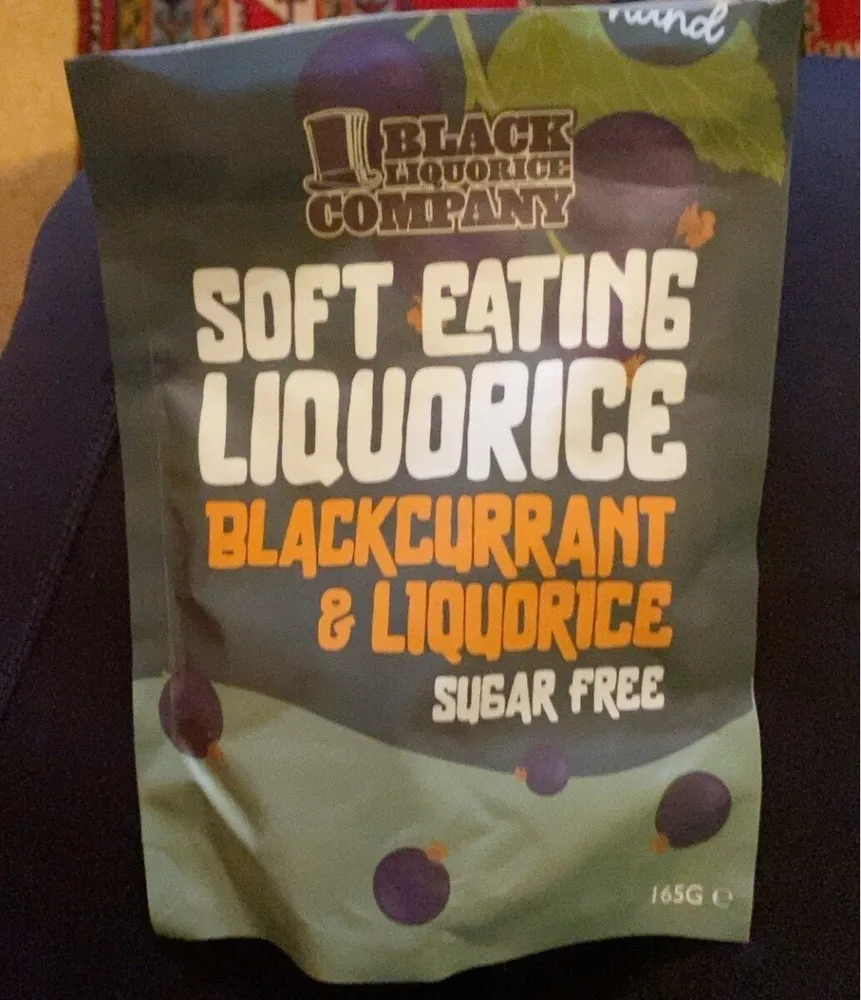 Sugar free blackcurrant Liquorice