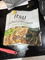 Greens And Tofu Stuffed Pancakes