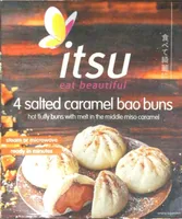 Salted caramel bao bun