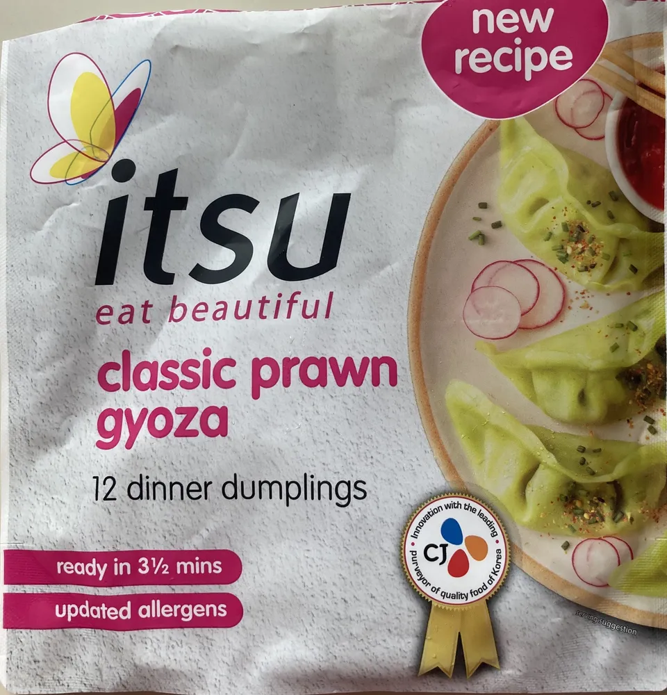 Classic prawn gyoza