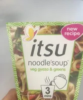 Noodle’soup veg gyoza & greens