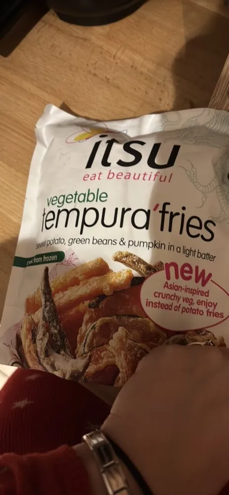vegetable tempura fries