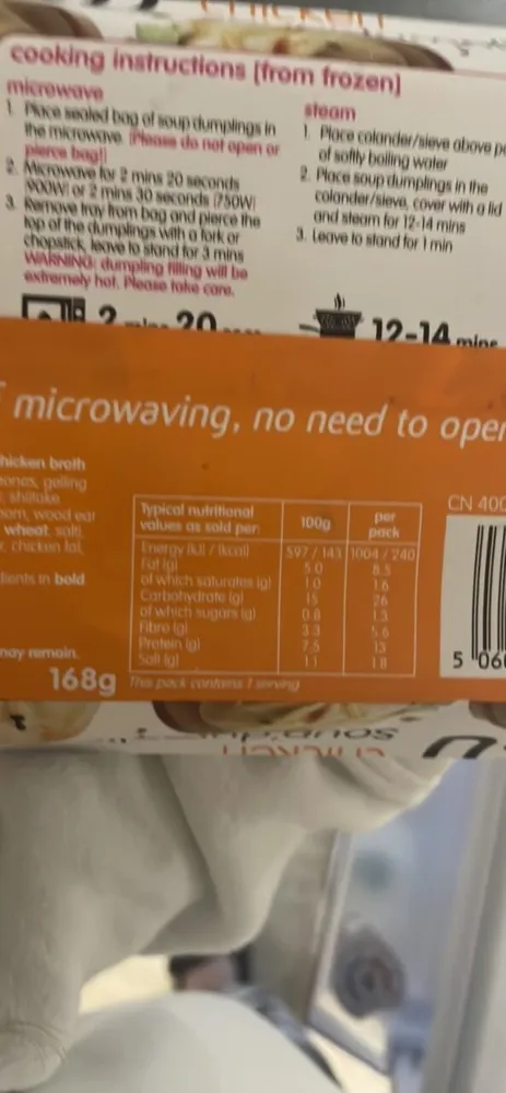 chicken soup dumplings