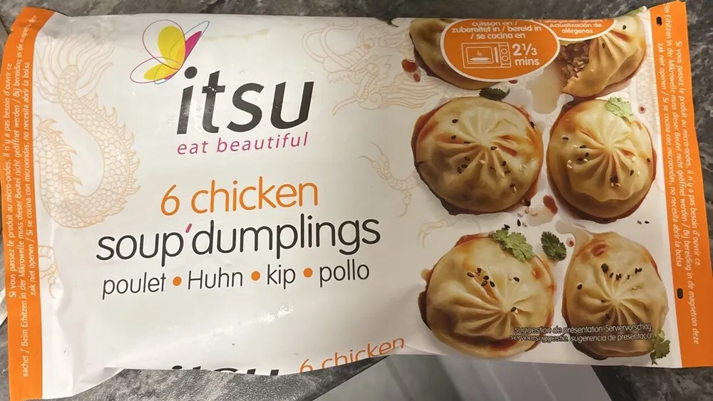 chicken soup'd dumplings