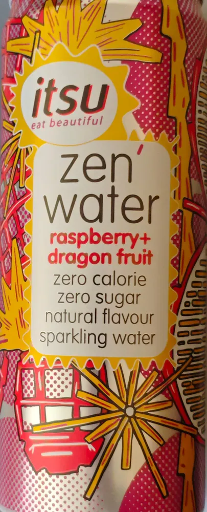 Zen Water Raspberry And Dragon Fruit