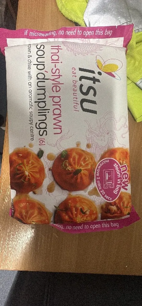 Thai-Style Prawn Soup Dumplings