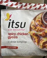 Spicy Chicken Gyozas