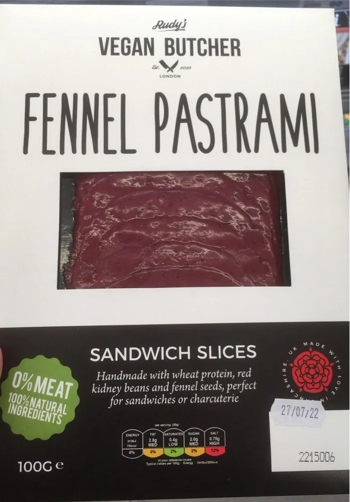 Fennel pastrami