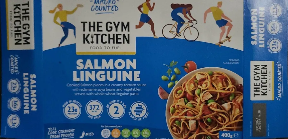 Salmon Linguine