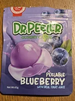 Peelable Blueberry Gummy Candy